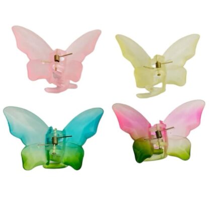Dual Shade Ice Butterfly Clutcher